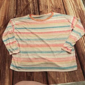 Women’s Haptics Stripe Long Sleeve Short 2X